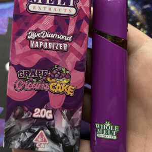 Whole Melt Extracts Grape Cream Cake 2g Insane and Breathtaking.